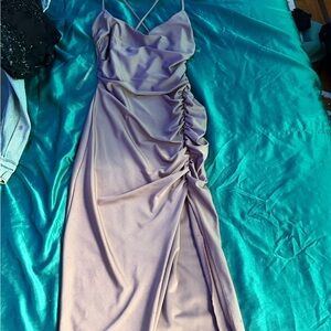 Windsor Lavender Backless Dress
